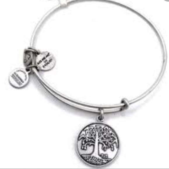 Alex and Ani Tree of Life Charm Bangle Bracelet - Picture 2 of 4